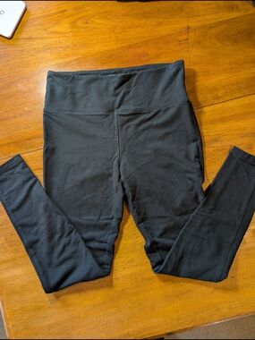 Black High-Waist Extra Thick Women's Leggings